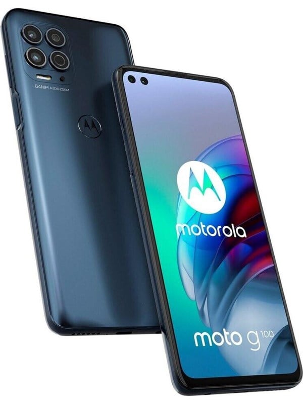 Motorola Moto G100 5G 128GB/8GB - Magic Black/Slate Grey w/ Multimedia Dock